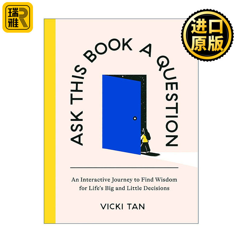 英文原版 Ask This Book a Question 问这本书一个问题 为人生大小抉择寻找智慧的互动之旅 决策指南 精装英文版进口英语原版书籍