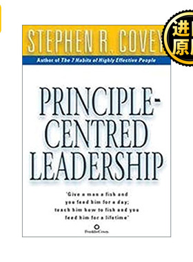 正版英语原版 Principle Centred Leadership