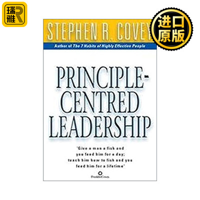 正版英语原版 Principle Centred Leadership