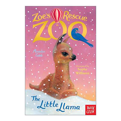 英文原版 Zoe's Rescue Zoo The Little Llama 佐伊的动物救援故事 小羊驼 儿童动物保护主题章节故事书 英文版 进口英语原版书籍