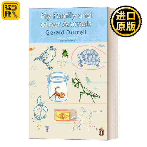 My Family and Other Animals 追逐阳光之岛 杰拉尔德•达雷尔 Penguin Essentials系列