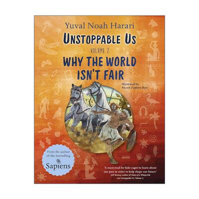 英文原版 Unstoppable Us Volume 2 不可阻挡 少儿插画版 卷二 人类文明的变迁史 人类简史作者尤瓦尔·赫拉利 进口英语原版书籍