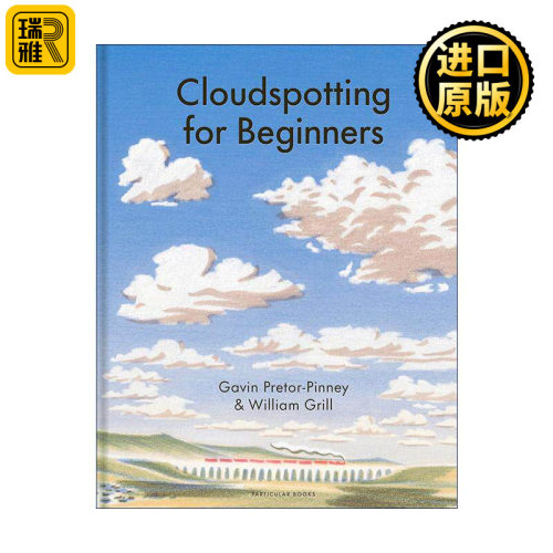 英文原版 Cloudspotting For Beginners 入门者的赏云指南 精装彩铅插画 一天一朵云作者Gavin Pretor-Pinney 英文版 进口英语原版