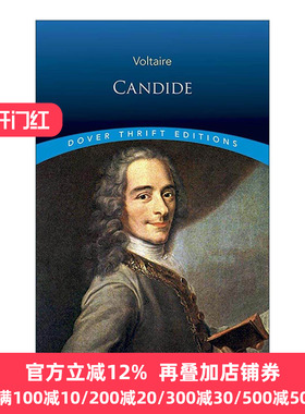 英文原版 Candide 老实人 伏尔泰 Dover Thrift Editions 英文版 进口英语原版书籍