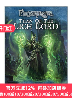 英文原版 Frostgrave Thaw of the Lich Lord 冰霜坟 击败巫妖王 Osprey桌游指南 英文版 进口英语原版书籍