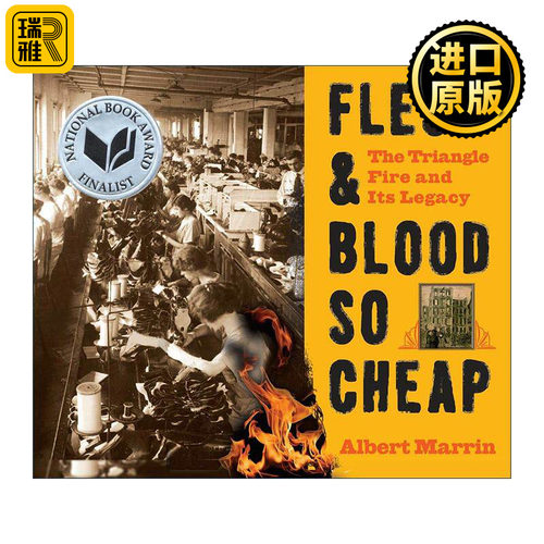 英文原版 Flesh and Blood So Cheap 血肉之躯如此廉价 美国纽约三角地大火历史科普 英文版 进口英语原版书籍