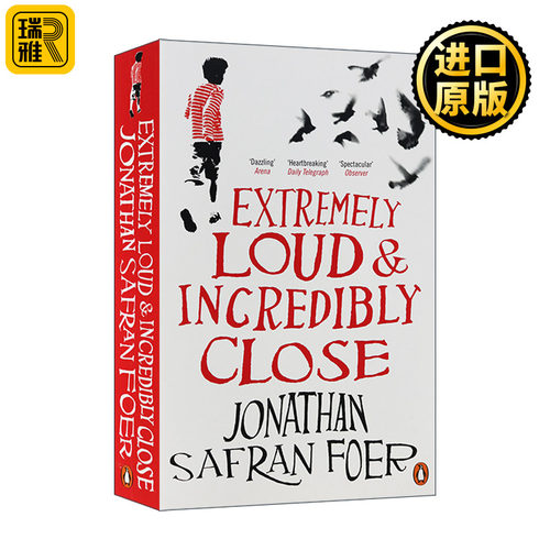 特别响 非常近 英文原版 Extremely Loud and Incredibly Close 豆瓣推荐 全英文版 Jonathan Safran Foer 进口原版英语书籍