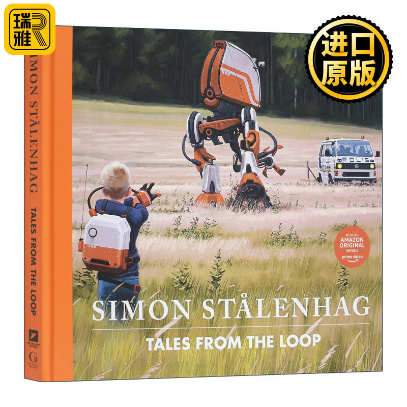 环形物语 瑞典视觉小说大师西蒙-斯托伦哈格 英文原版 Tales From the Loop  Simon St?lenhag 全英文版进口原版英语书籍
