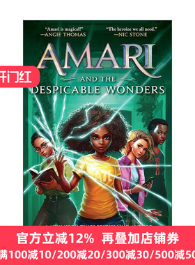 英文原版 Amari and the Despicable Wonders 阿玛瑞和黑夜兄弟3 阿玛瑞和卑鄙奇迹 精装 英文版 进口英语原版书籍