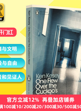 One Flew Over the Cuckoo's Nest  Ken Kesey飞越疯人院 英文原版小说 肯克西Ken Kesey 同名电影荣获奥斯卡奖 进口原版英语书籍
