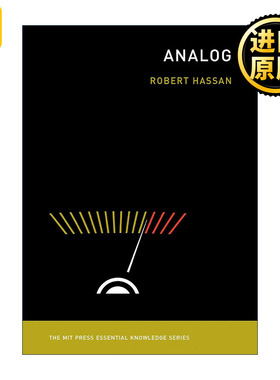 Analog (The MIT Press) 模拟 技术发展史 墨尔本大学媒体与传播学教授Robert Hassan