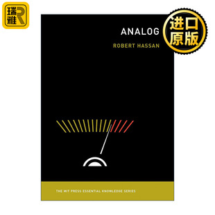Analog (The MIT Press) 模拟 技术发展史 墨尔本大学媒体与传播学教授Robert Hassan