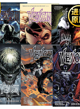 Venom By Donny Cates 毒液系列6册 英文原版