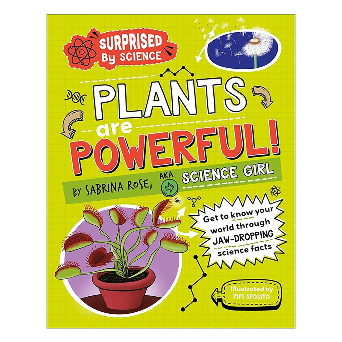 英文原版 Surprised by Science Plants are Powerful 科学的惊喜 植物 儿童自然科学科普百科绘本精装 英文版 进口英语原版书籍