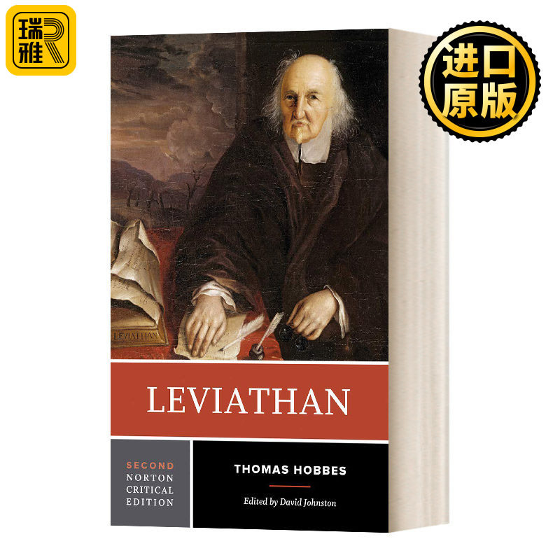 利维坦 第二版 诺顿文学解读系列 英文原版 Leviathan Norton Critical Editions 英国文学选集Norton Anthology读本进口英语书籍