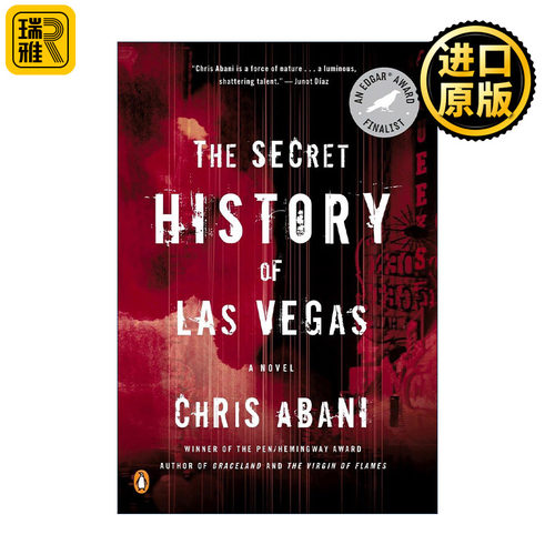 The Secret History of Las Vegas 拉斯维加斯秘史 悬疑小说 海明威奖得主Chris Abani 英文原版文学小说