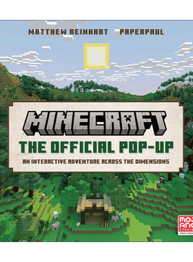 正版 Minecraft: the Official PopUp 英文原版 进口英语书籍