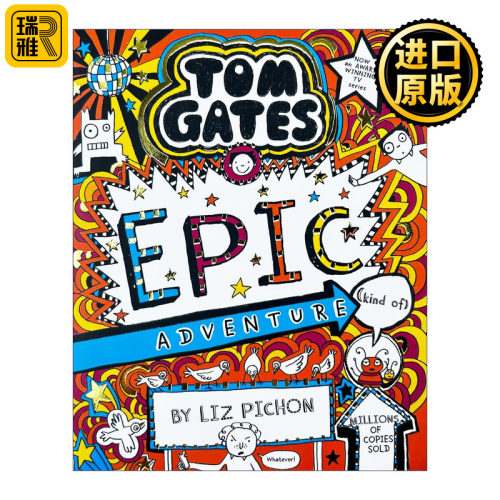 英文原版 Tom Gates 13 Epic Adventure kind of 汤姆盖茨系列 英文版 进口英语原版书籍