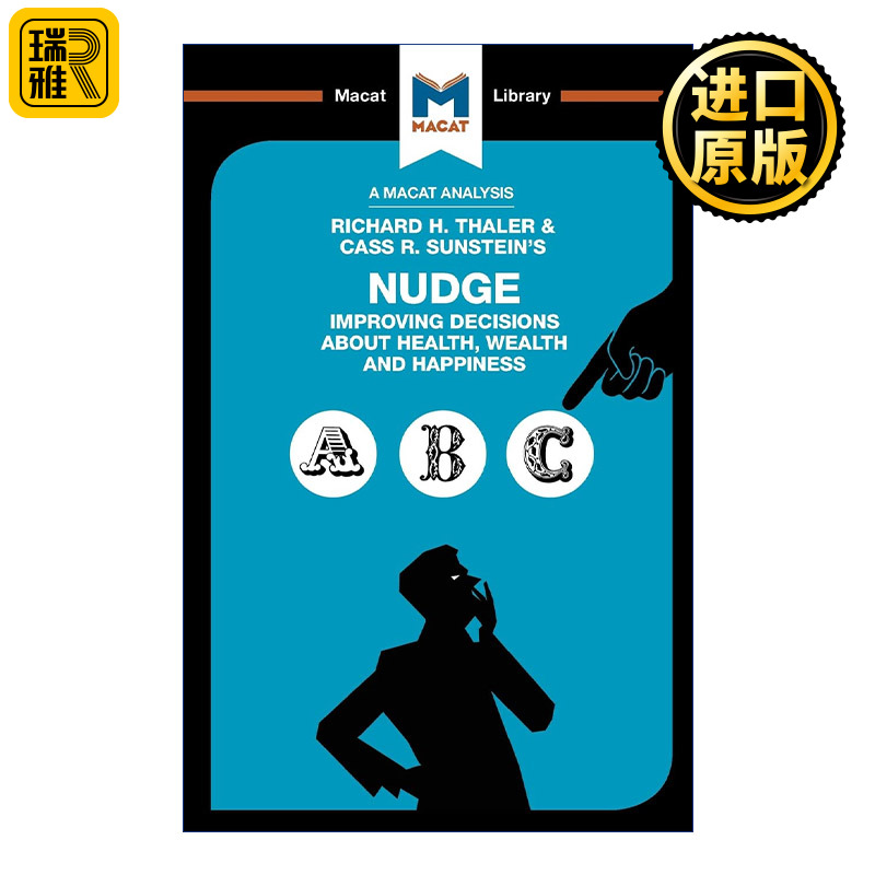 正版 Nudge 英文原版 进口英语书籍