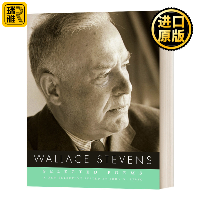 华莱士史蒂文斯诗选英文原版 Wallace Stevens Selected Poems英文版 Wallace Stevens进口英语原版书籍