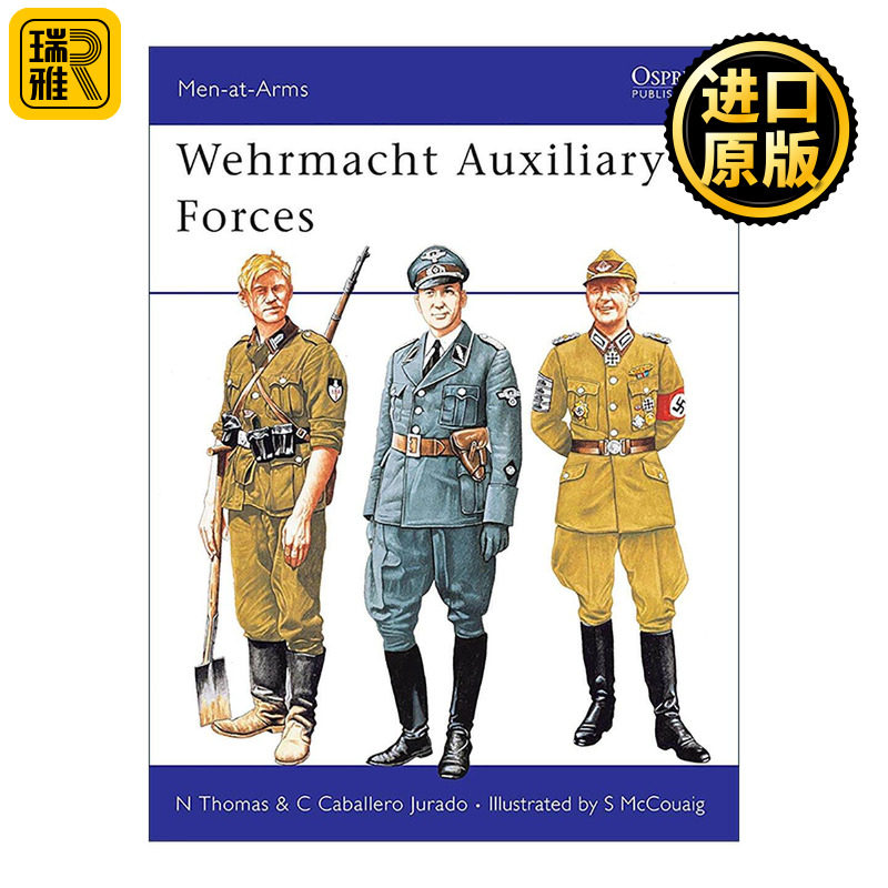 英文原版 Wehrmacht Auxiliary Forces 德国国防军辅助部队 历史上的军队系列 英文版 进口英语原版书籍