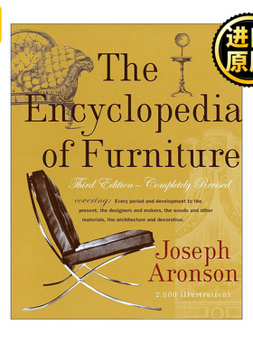 英文原版 The Encyclopedia of Furniture Joseph Aronson
