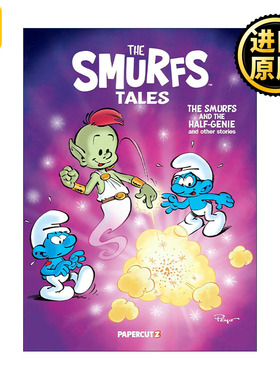 英文原版 The Smurfs Tales 10 蓝精灵故事10 图像小说 英文版 进口英语原版书籍