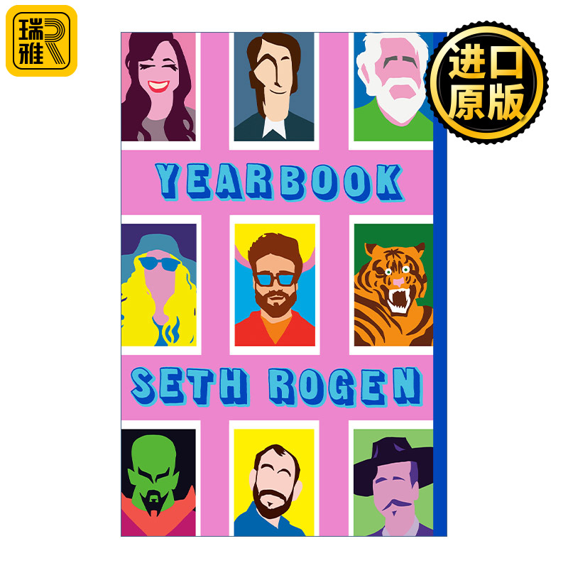 Yearbook 塞斯·罗根自传 Seth Rogen 影视企业名人传记 商业经验历程 英文原版 书籍/杂志/报纸 人文社科类原版书 原图主图