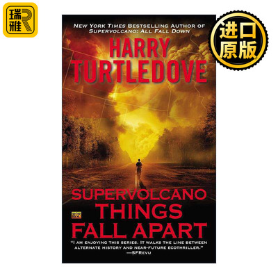 英文原版 Supervolcano 03 Things Fall Apart 超级火山系列3 分崩离析 科幻小说 雨果奖得主Harry Turtledove 进口英语原版书籍