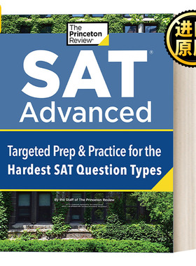 英文原版 SAT Advanced Targeted Prep & Practice for the Hardest SAT Question Types SAT高级备考指南 英文版 进口英语书籍