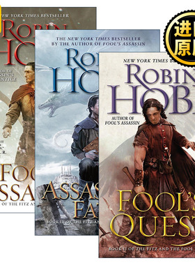 Fitz and the Fool trilogy蜚滋与弄臣三部曲简装系列 套装3册