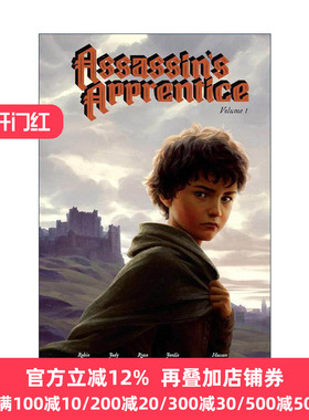英文原版 Assassin's Apprentice Volume 1 The Graphic Novel 刺客学徒漫画1 罗宾霍布刺客正传系列1 英文版 进口英语原版书籍