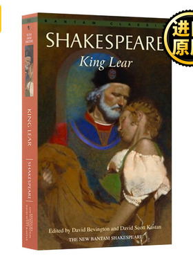 King Lear 李尔王 英文原版 莎士比亚戏剧 四大悲剧 William Shakespeare 仲夏夜之梦罗密欧与朱丽叶哈姆雷特作者 进口英语书籍