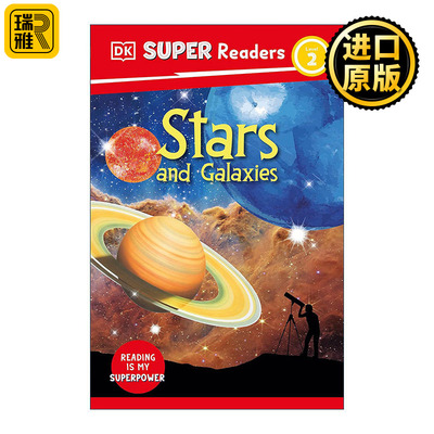 英文原版 DK Super Readers Level 2 Stars and Galaxies DK超级读者分级读物L2 恒星与星系 天文科普百科 英文版 进口英语书籍