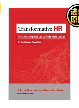 Transformative HR 变革创造价值 人力资源循证式管理 精装