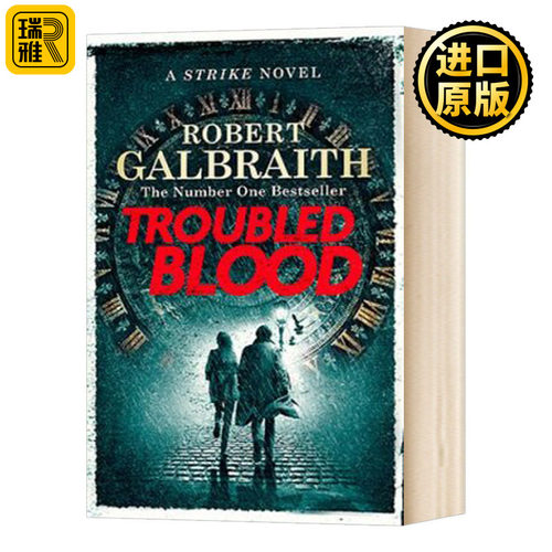Cormoran Strike #5: Troubled Blood 神探斯特莱克系列5：真血 Robert Galbraith