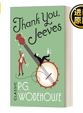 万能管家吉夫斯3 谢谢你 吉夫斯 英文原版 Thank You Jeeves Jeeves Wooster 英文版 P.G. Wodehouse 进口英语原版书籍