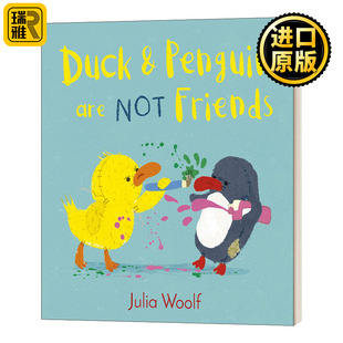 Are Not 秘密世界 and 儿童儿童绘本 玩具 Penguin 黄鸭与企鹅不会是朋友 Duck Friends