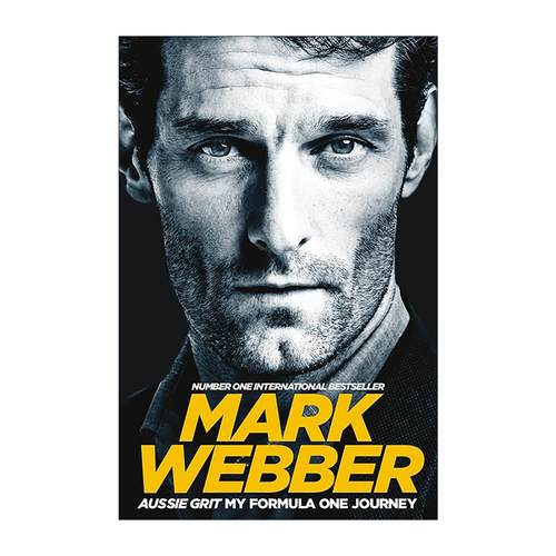 英文原版 Aussie Grit My Formula One Journey 胆识勇气 世界一级方程式F1赛车手马克·韦伯自传 英文版 进口英语原版书籍