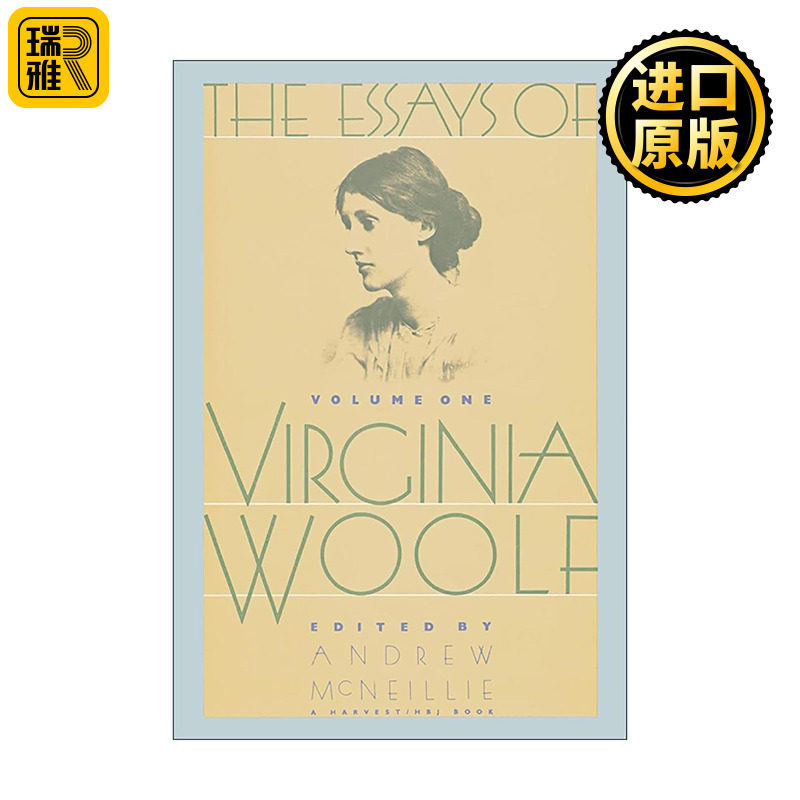 英文原版 The Essays of Virginia Woolf Vol 1 1904-1912 伍尔夫文集卷一 英文版 进口英语原版书籍