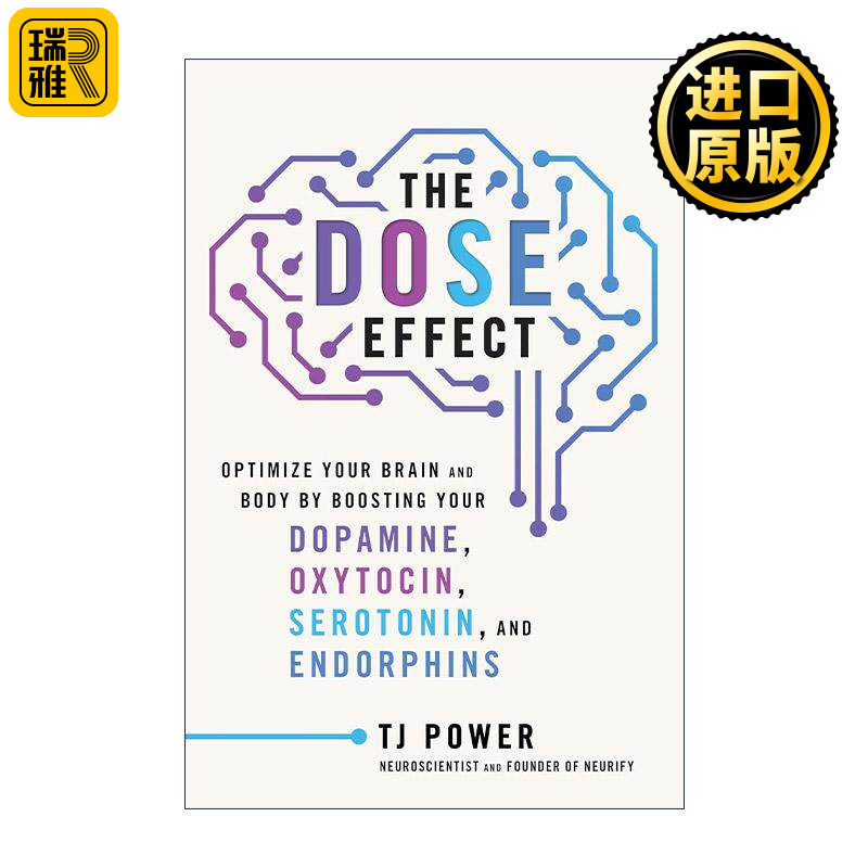英文原版 The DOSE Effect 剂量效应 一本关于身心荷尔蒙关联的鼓舞人心的自我疗愈指 精装 英文版 进口英语原版书籍