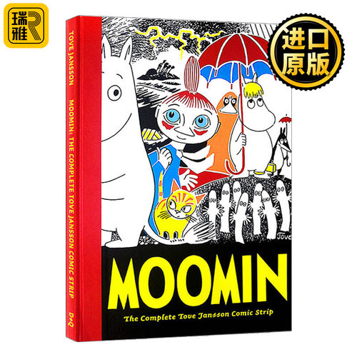 Moomin Book One: The Complete Tove Jansson Comic Strip 姆明谷漫画1 精装大开本收藏本