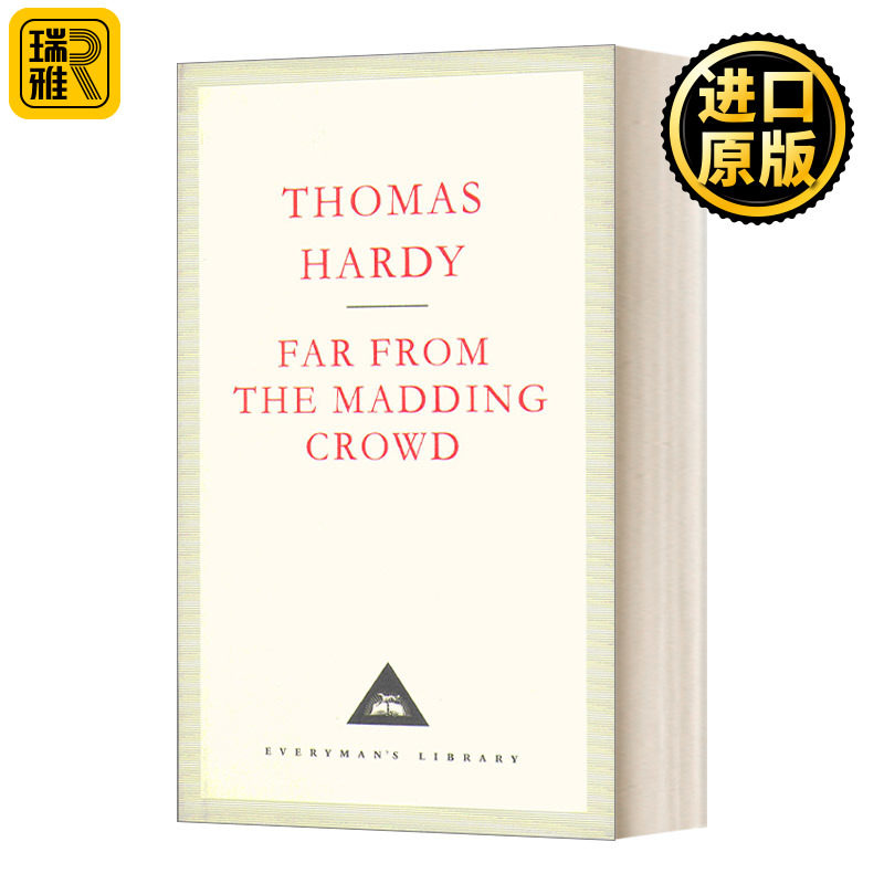 Far from the Madding Crowd 远离尘嚣 托马斯哈代 Everyman精装版 英文原版