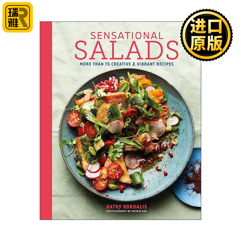 英文原版 Sensational Salads 美味沙拉 超过75个创意和充满活力的食谱 精装 英文版 进口英语原版书籍