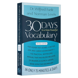 Vocabulary Lewis 书籍 英文原版 Norman More Days 词汇量 30天获取更强大 Powerful 进口英语原版 英文版