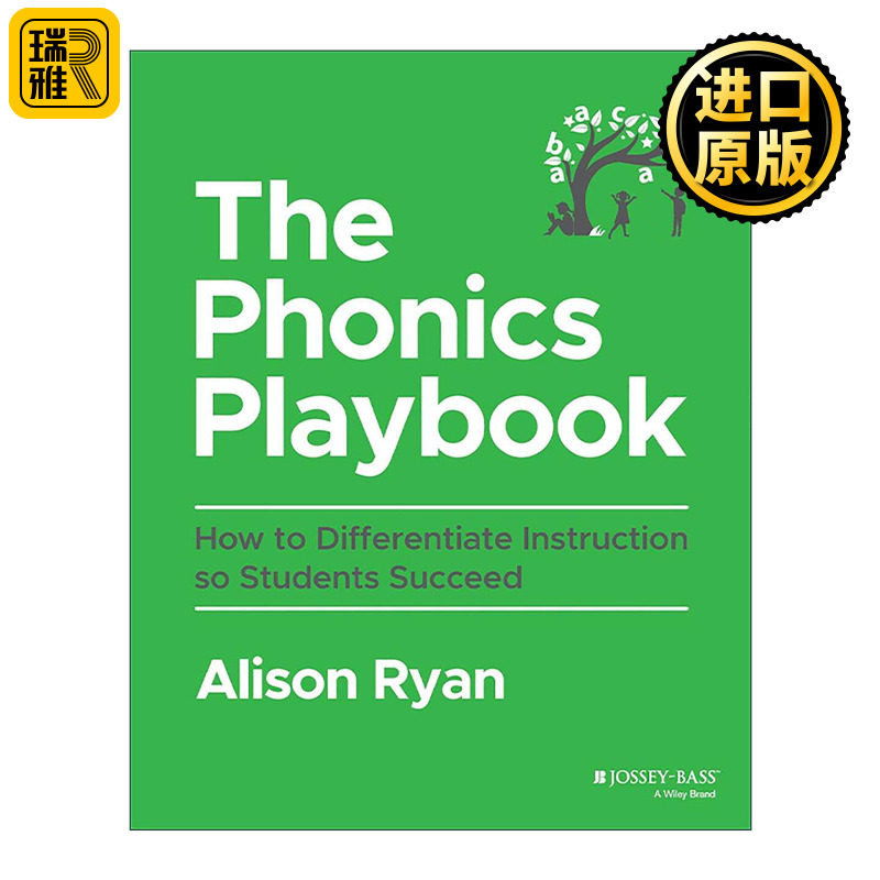 英文原版 The Phonics Playbook 自然拼读教程 如何区分教学使学生成功 英文版 进口英语原版书籍
