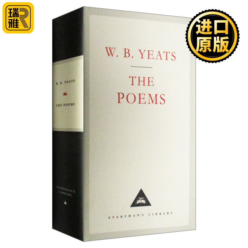 Poems 叶芝诗歌选集 Everyman精装版 英文原版 英文版 W.B. Yeats、Daniel Albright 进口英语原版书籍