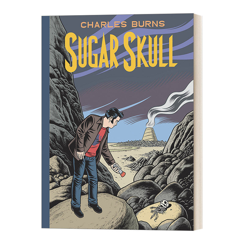 英文原版 Sugar Skull Pantheon Graphic Library 糖骷髅 丁丁三部曲 Charles Burns 精装漫画 黑洞暗夜恐惧作者 进口英语书籍