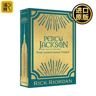 英文原版 Percy Jackson and the Olympians The Lightning Thief Deluxe Collector's Edition 波西杰克逊与奥林匹斯1 进口书籍