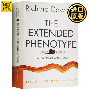 英文原版 进口英语书籍 理查德道金斯 原版 表现型 牛津科学里程碑系列 书籍 Extended The 基因作者 延伸 Phenotype 自私 英文版